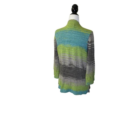 Tribal Button Up Sweater Jacket - Picture 2 of 5